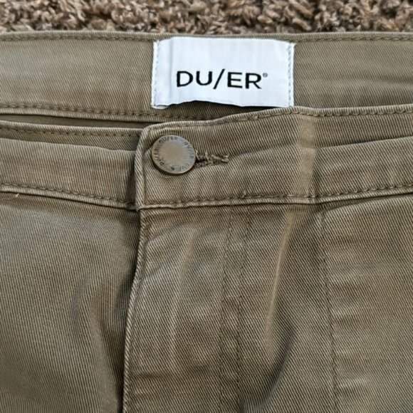 Du/er 28 x 28 Brown/Green Jogger Pants - Picture 4 of 8